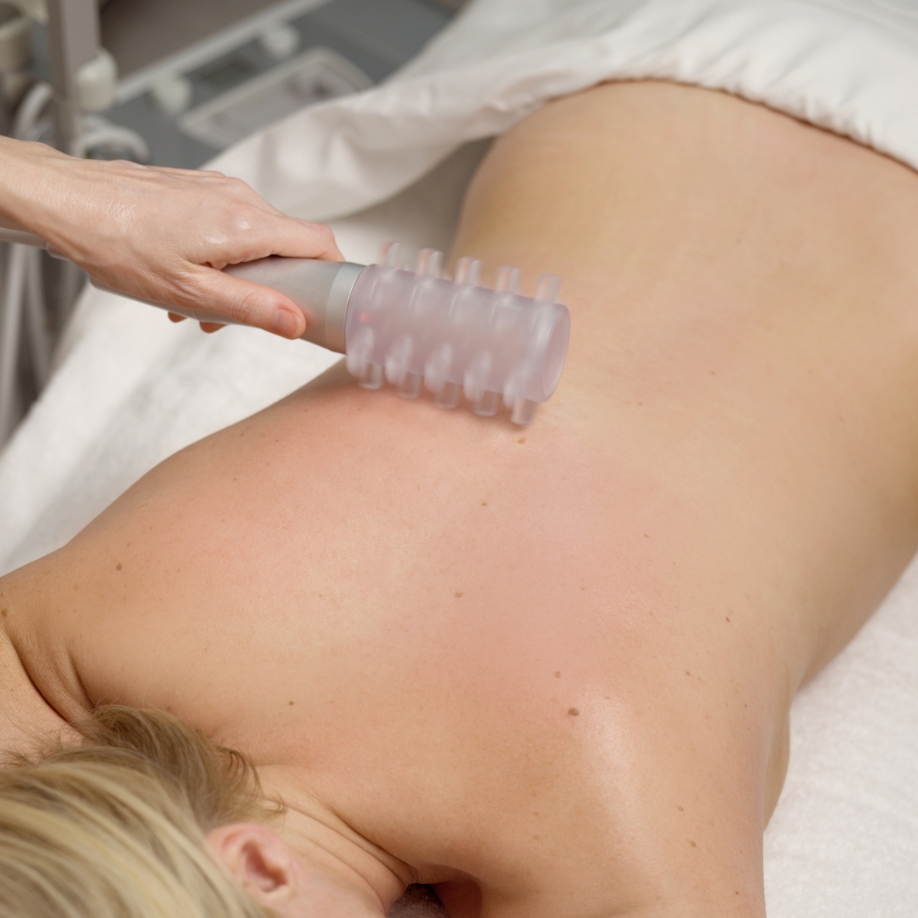 Luxurious back facial treatment at Lisa Franklin London, designed to cleanse, exfoliate, and rejuvenate the skin