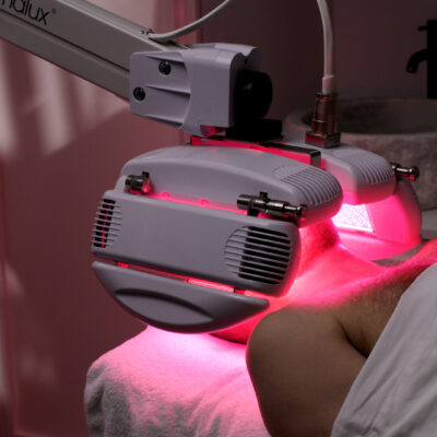 Rosacea Treatment LED light therapy Dermalux Triwave MD